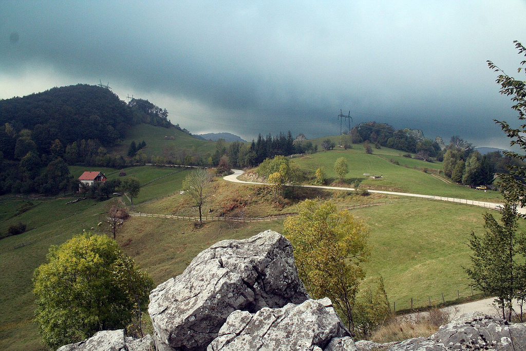 Pogled na Mravinjce