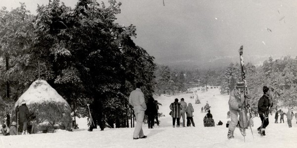 Divčibare zimi – skijanje na stazi bez ski lifta