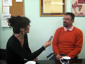 Dr Ilija Tripković, dirketor Zdravstvenog centra Valjevo, u razgovoru sa Darijom Ranković